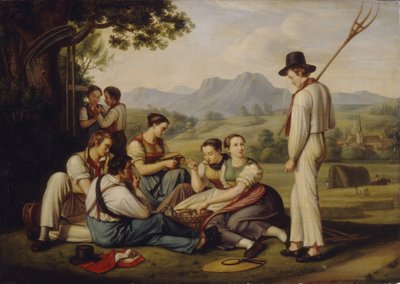 Sekačky odpočívající, 1819 od Joseph Anton Rhomberg