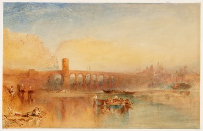 Koblenz, Německo od Joseph Arthur Palliser Severn