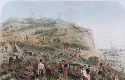 Výšiny Almy - Den po bitvě od Joseph Austin Benwell