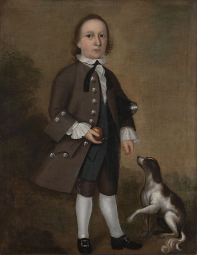 Jeremiáš Belknap, kolem roku 1758 od Joseph Badger