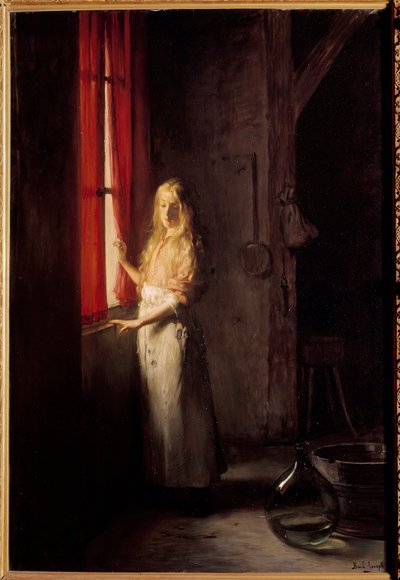 Popelka Ilustrace k pohádce Charlese Perraulta. Obraz Josepha Baila (1862-1921) Paříž 19. století, dekorativní umění - Popelčina ilustrace k příběhu Charlese Perraulta. Obraz od Josepha Baila (1862-1921) od Joseph Bail