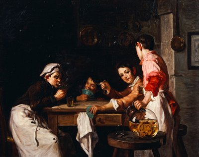 Mladí hráči karet od Joseph Bail