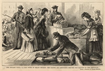Denní scéna v kostele Grace od Joseph Becker