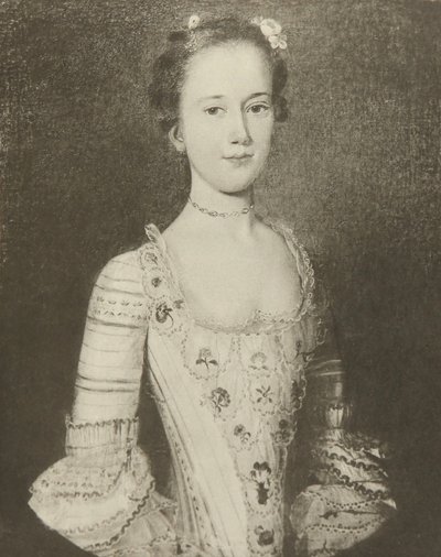 Frances Tuckerová z "The Grove" od Joseph Blackburn