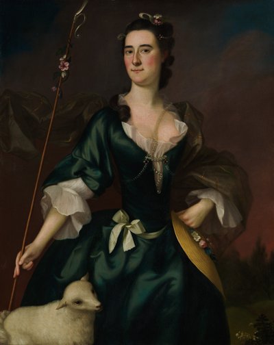 Mary Sylvester, 1754. od Joseph Blackburn