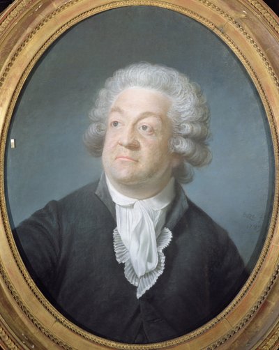 Honore Gabriel Riqueti (1749-91) hrabě z Mirabeau, 1789 (pastel na papíře) od Joseph Boze