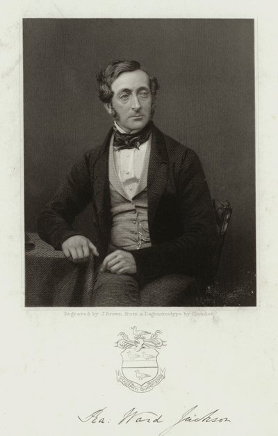Ralph Ward Jackson, britský právník, předseda železniční společnosti, konzervativní politik a poslanec za Hartlepool. od Joseph Brown