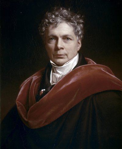 Friedrich Wilhelm SCHELLING, Portrét 1835 (olej na plátně) od Joseph Carl Stieler