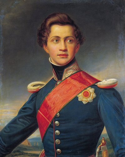Othon Ier de Grece - Portrét Otty, řeckého krále - Stieler, Joseph Karl (1781-1858) - 1832 - Olej na plátně - 89x68 - Muzeum Benaki, Atény od Joseph Carl Stieler
