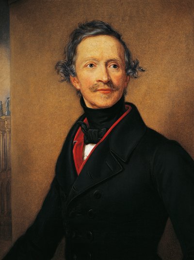 Portrét Ludvíka I. Bavorského (Štrasburk od Joseph Carl Stieler