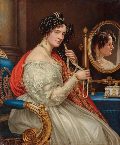 Portrét hraběnky Sofie Kisseleffové 1801-1875, rozené Potocké, 1834. od Joseph Carl Stieler