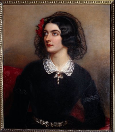 Portrét Loly Montesové nebo Monteze (olej na plátně) od Joseph Carl Stieler