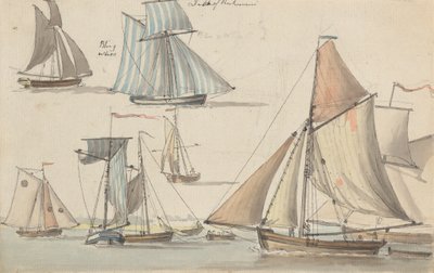 Vévoda z Richmondu: Šalupy, Škunery, Veslice od Joseph Cartwright