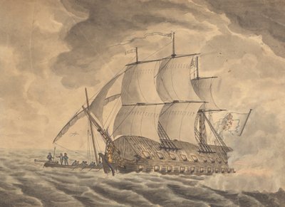 Nevyžádaná loď zaměstnaná proti Gibralteru.. Jedna nevyžádaná loď od Joseph Cartwright