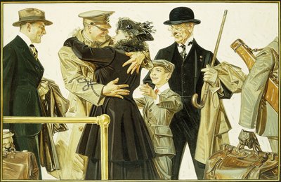 Návrat domů od Joseph Christian Leyendecker