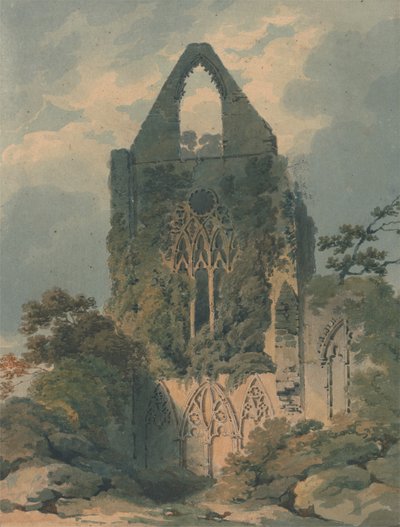 Tinternské opatství od Joseph Clarendon Smith