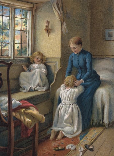 "Požehnej svým malým jehňátkům dnes v noci" od Joseph Clark
