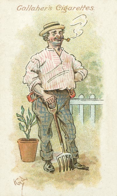 Anhänger des Unkrauts Nr. 22 von Joseph Clayton (1856-1937) Clarke