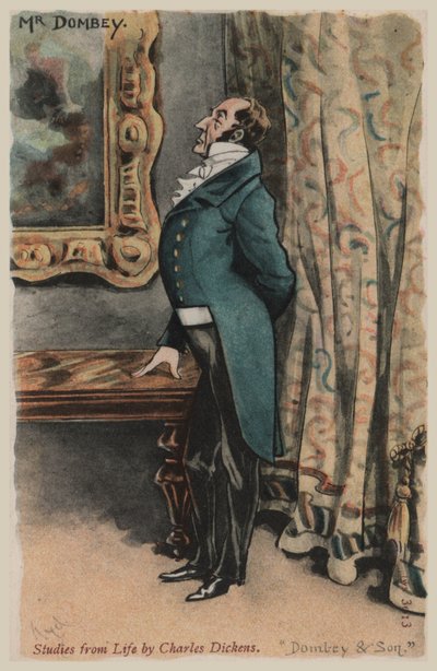 Mr. Dombey, Dombey & Sohn von Joseph Clayton  Clarke