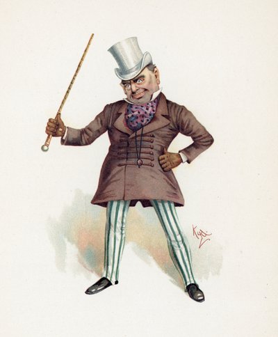 Major Bagstock, ilustrace z 