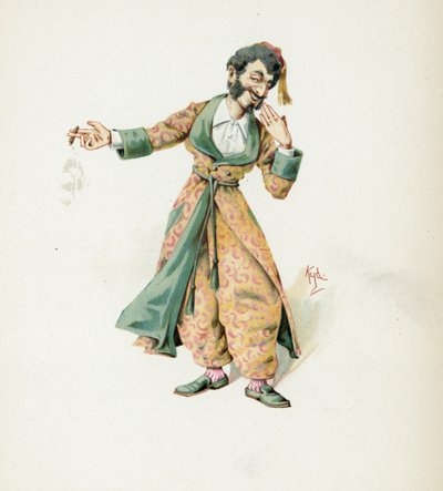 Pan Mantalini, ilustrace z 