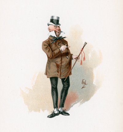 Mr. Micawber, ilustrace z 