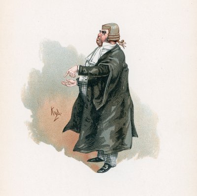 Seržant Buzfuz, ilustrace z 