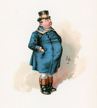 The Fat Boy, ilustrace z 