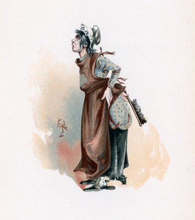 Malá markýza, ilustrace z 