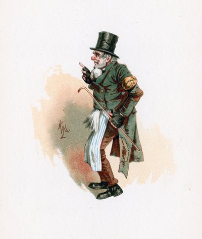 Trotty Veck, ilustrace z 
