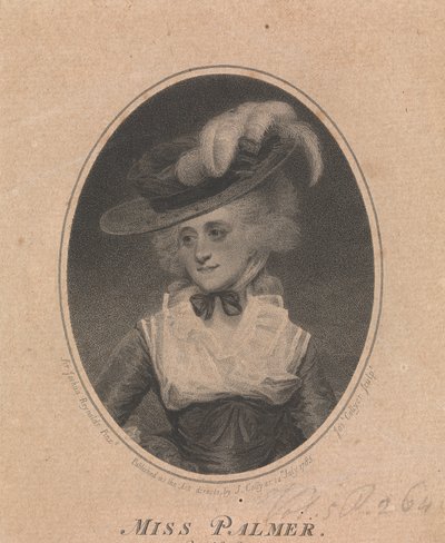 Slečna Mary Palmerová od Joseph Collyer