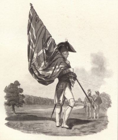Důstojník stráží v plných šatech, c1812 1909 od Joseph Constantine Stadler