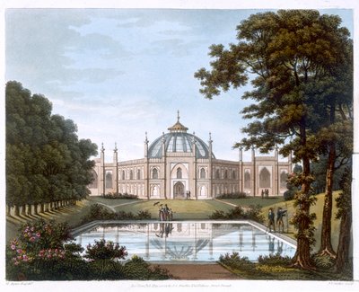 Brighton Pavilion, Sussex, c1816 od Joseph Constantine Stadler