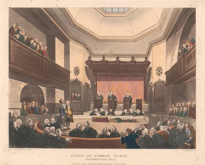 Court of Common Pleas, Westminster Hall od Joseph Constantine Stadler
