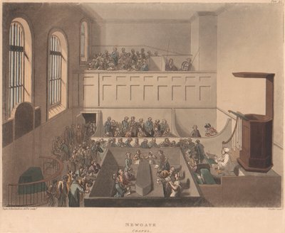 Kaple Newgate od Joseph Constantine Stadler