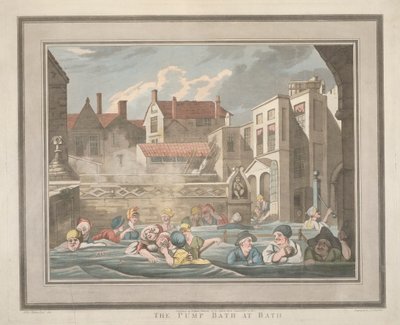 Pump Room v Bath od Joseph Constantine Stadler