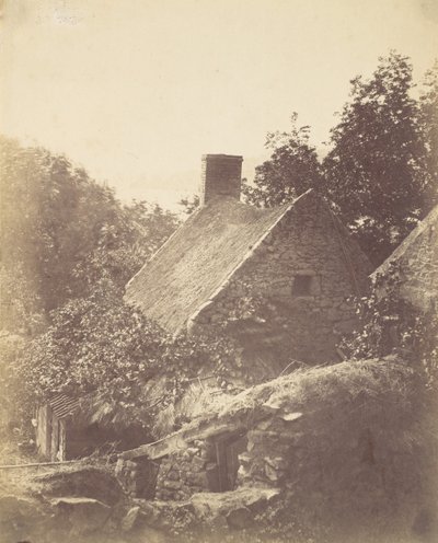 Chata v Jersey, 1855. od Joseph Cundall