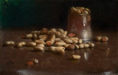 Zátiší s buráky 1890 (olej na plátně) od Joseph Decker