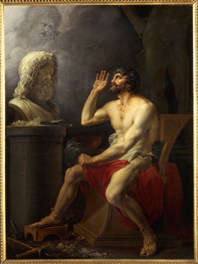 Řecký sochař Phidias od Joseph Dorffmeister