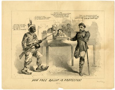 Jak je chráněno hlasování zdarma, 1864 od Joseph E. Baker