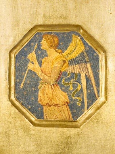 Anděl se šípem, detail z Crystofore od Joseph Edward Southall