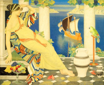Ariadna na Naxu od Joseph Edward Southall