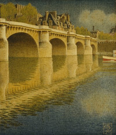 Most Jindřicha IV od Joseph Edward Southall
