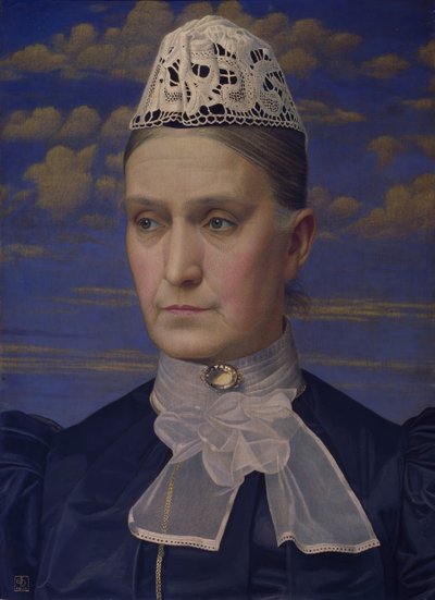 Portrét umělcovy matky, 1902. od Joseph Edward Southall