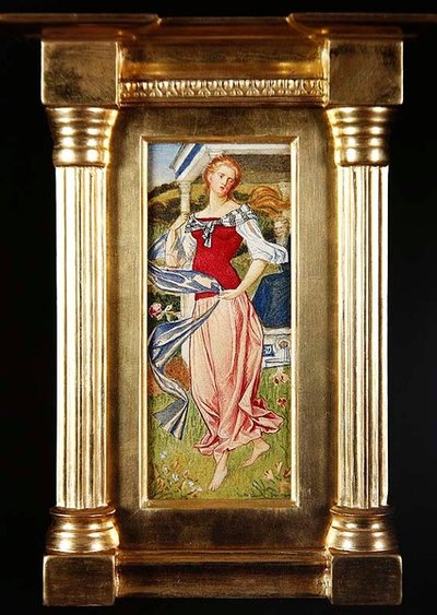 Studie pro postavu Arethusa od Joseph Edward Southall