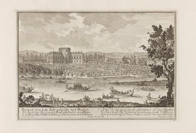 Palais Althan ve Vídni, 1719. od Joseph Emanuel Fischer von Erlach