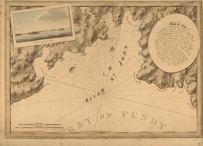 Atlantický Neptun od Joseph F. W. Des Barres