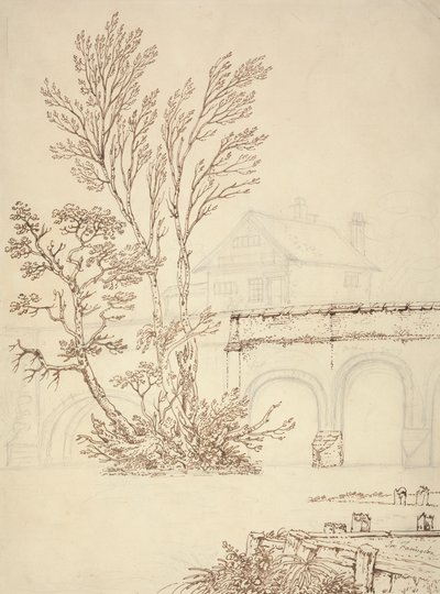 Caversham Bridge, Reading od Joseph Farington