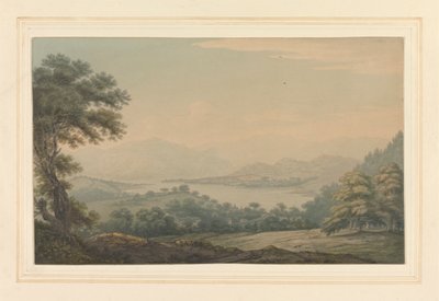 Dolní konec Ullswater od Joseph Farington
