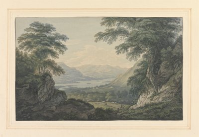 Horní konec Ullswater od Joseph Farington